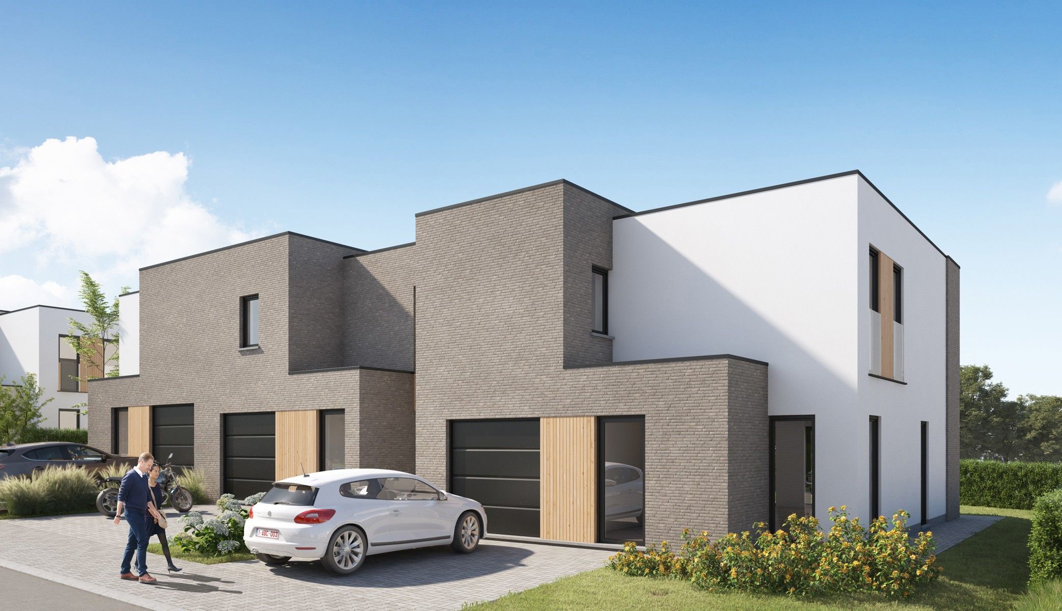 Moderne, halfopen woning foto 13