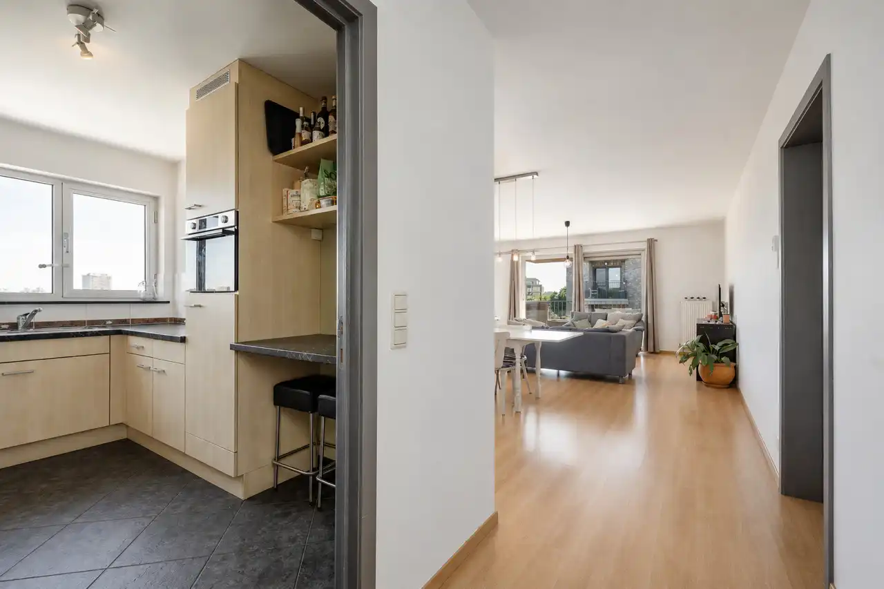 Ruim en lichtrijk 3-slaapkamerappartement (EPC B!) met 2 terrassen met optionele autostaanplaats te Wilrijk foto 3