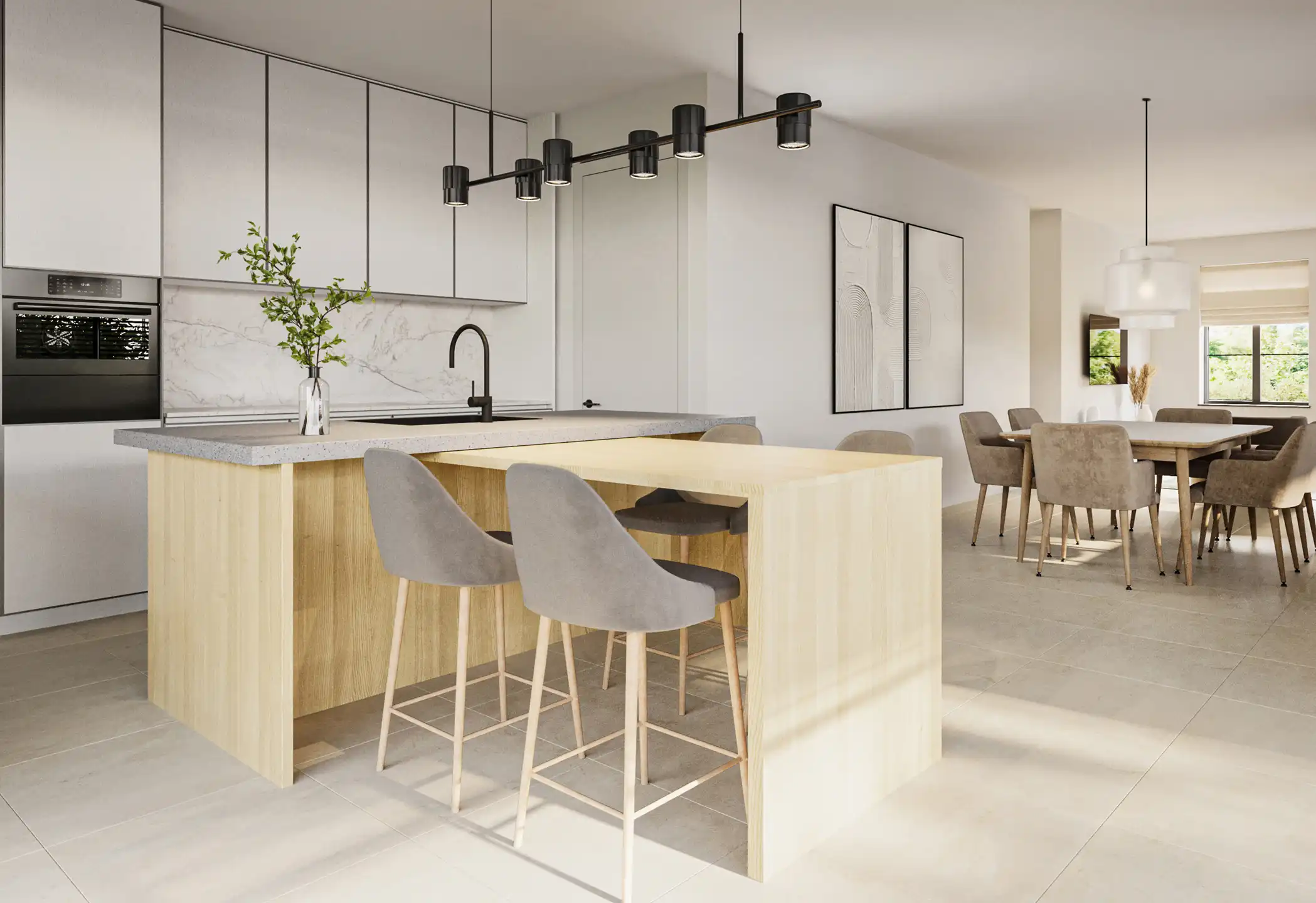 Toffe energiezuinige nieuwbouwwoning met drie slpks  foto 3