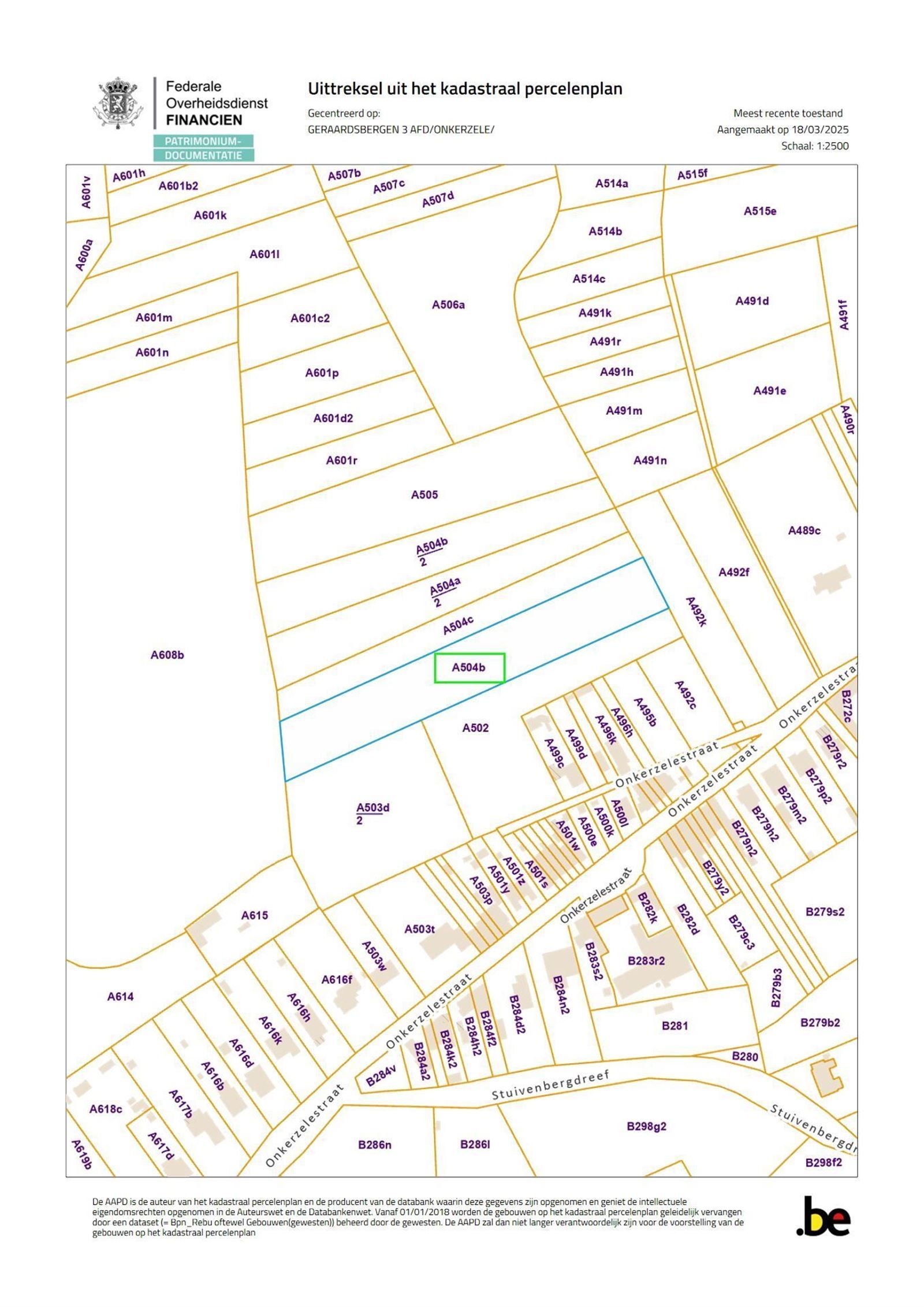 Grond te koop 1570 PAJOTTEGEM