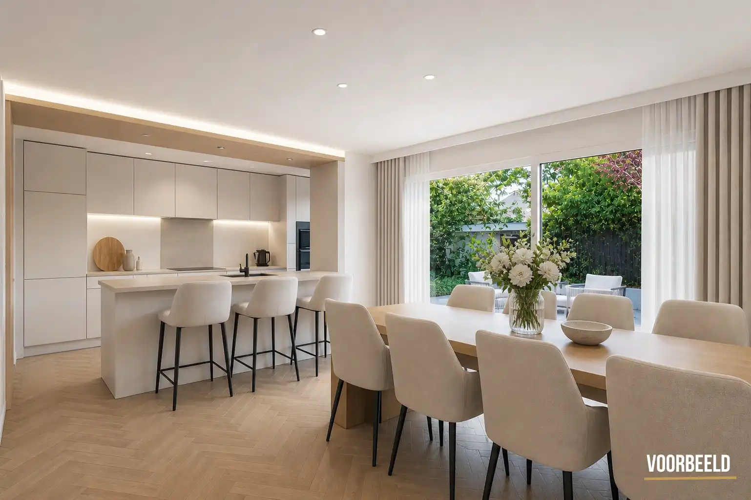 Lichtrijke 4slpk-woning met tuin en polyvalente ruimte foto 3