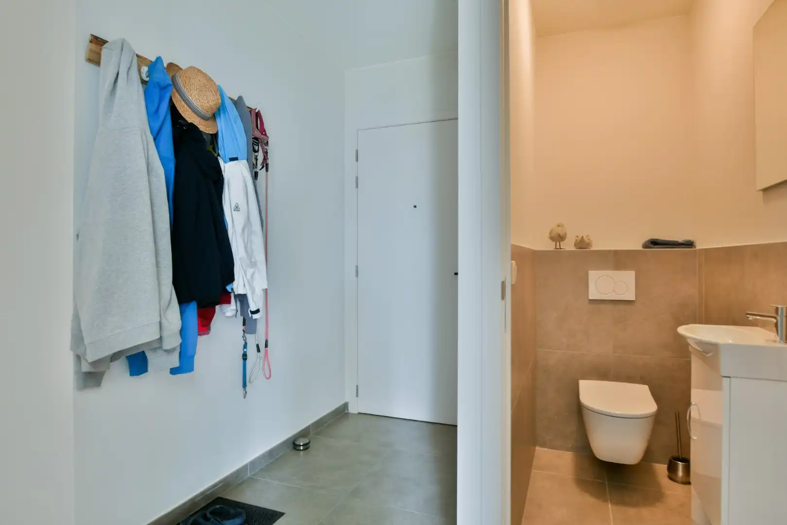 Gelijkvloers nieuwbouwapp met 2 slpks, tuin en garage te Brugge foto 11