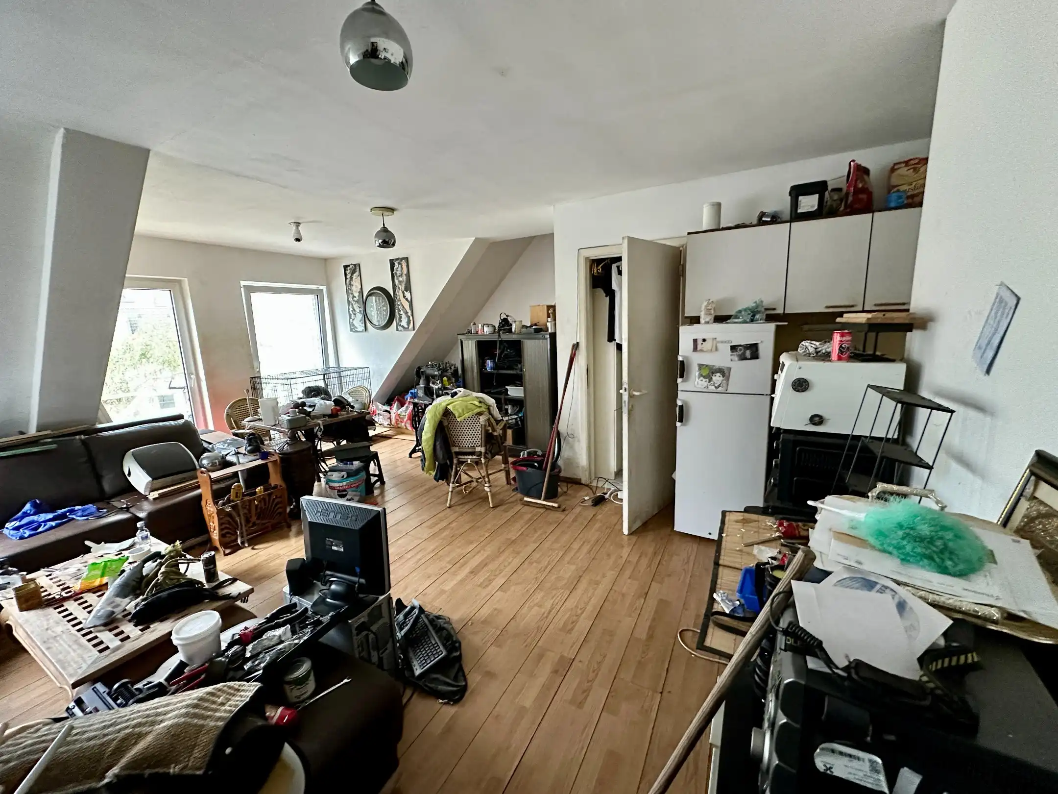 Duplex dakappartement met 1 slaapkamer, kelderberging en balkon foto 4