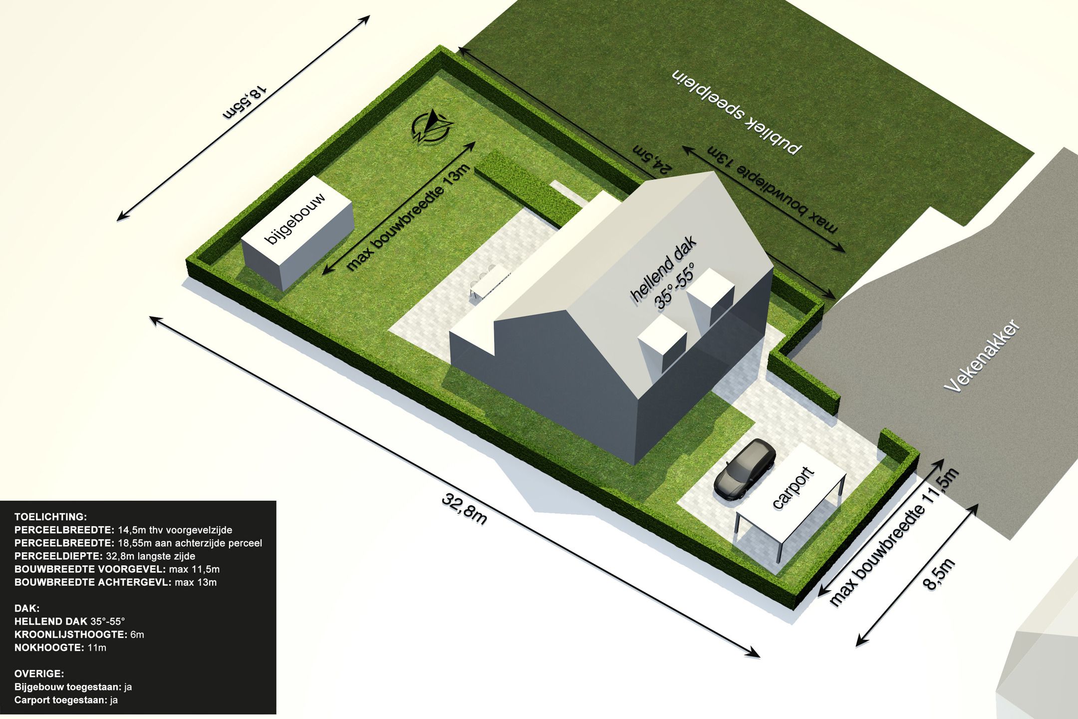 Bouwgrond in Minderhout, Rustige ligging in leuke straat. foto 3