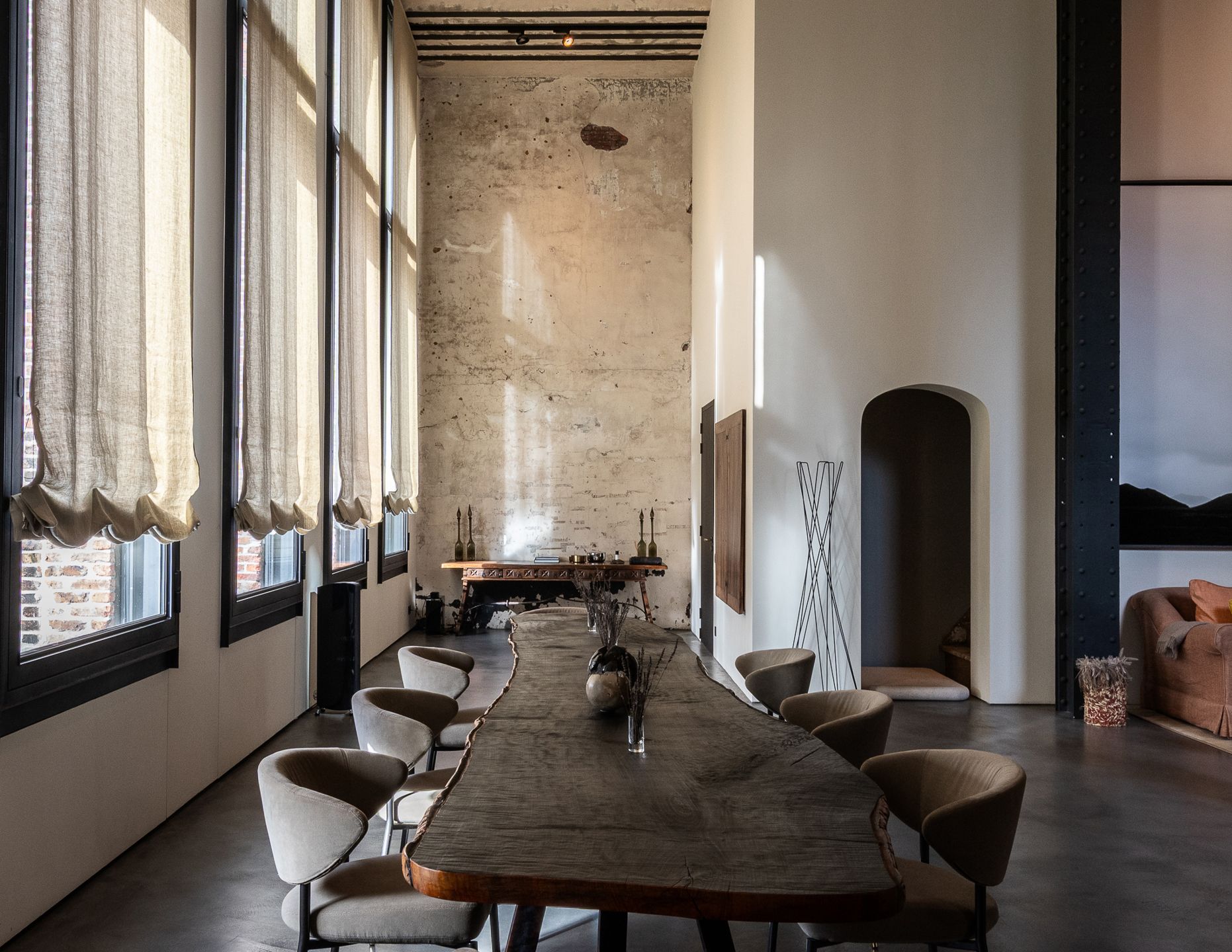 WIJNEGEM - Uitzonderlijk Vervoordt-appartement op Kanaalsite foto 3