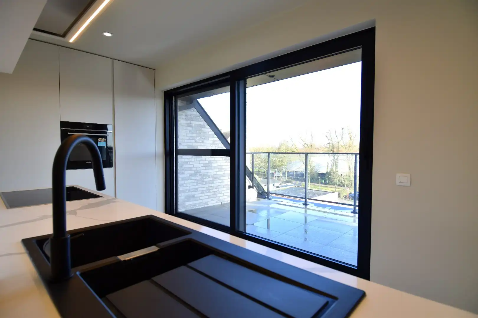 Luxe penthouse appartement met 2 terrassen in Gullegem foto 11