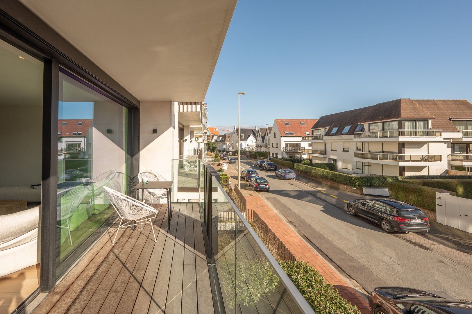 Lichtrijk appartement met façade van 6,5m gelegen ter hoogte van het Albertstand en het Rubensplein. foto {{pictureIndex}}