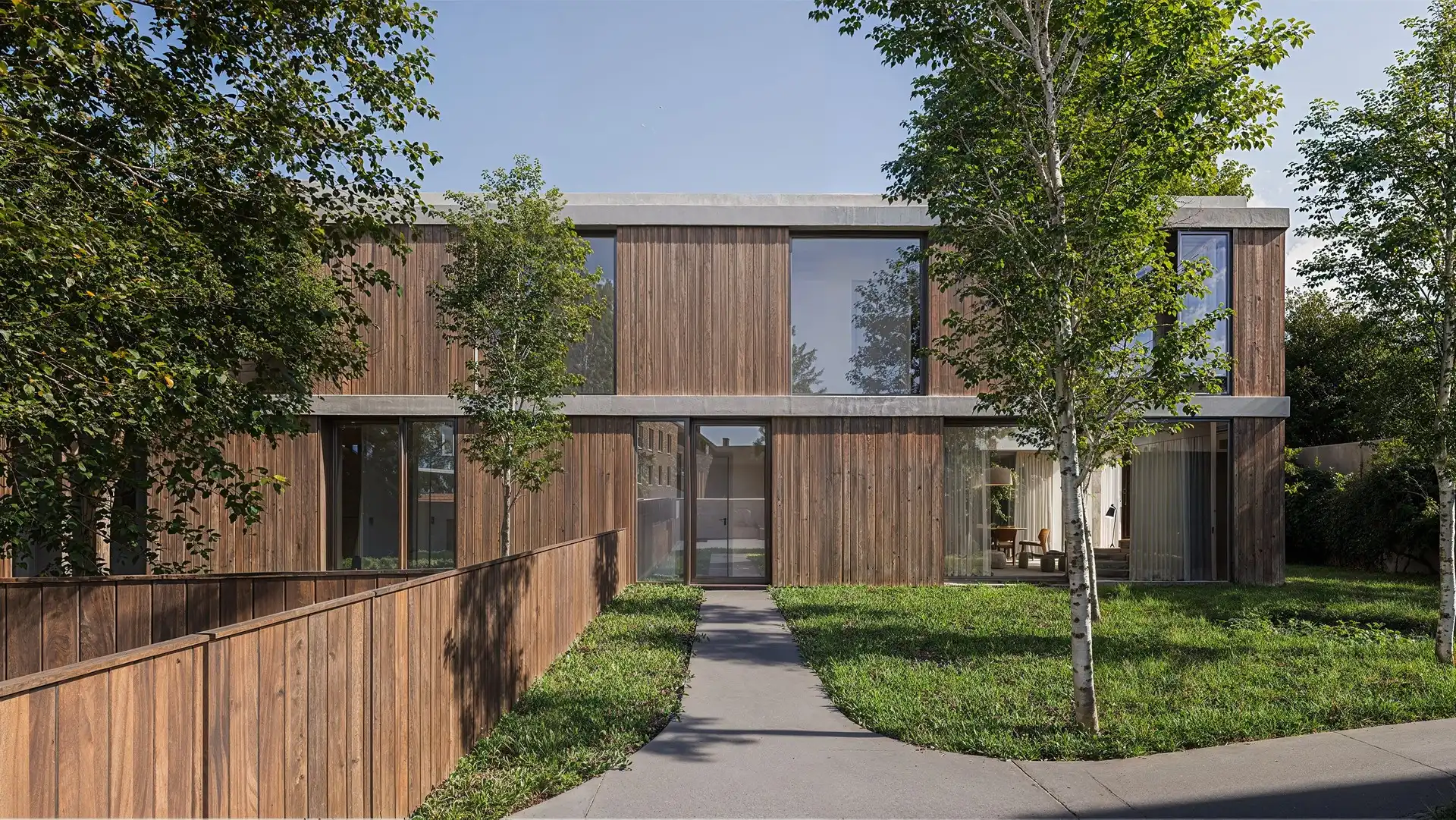 Exclusieve nieuwbouwwoning met uitzonderlijke tuin foto {{pictureIndex}}
