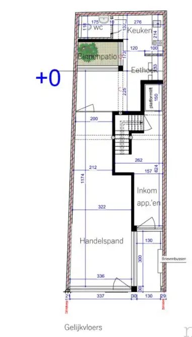 Investeringsopportuniteit: gebouw met plannen & lift voor handelspand en 4 appartementen foto 3