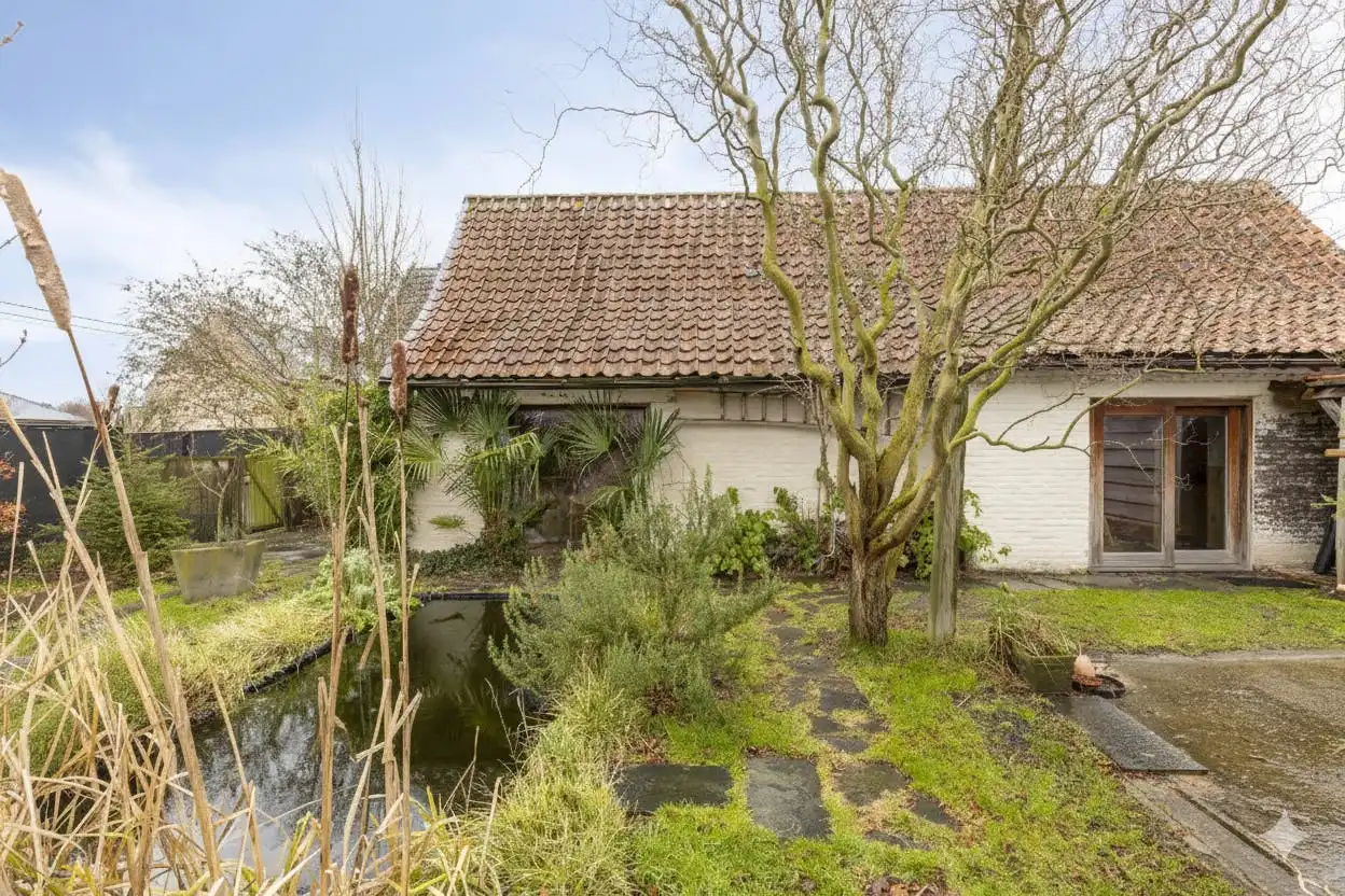 Hoofdfoto van de publicatie: Charmante woning met afzonderlijk atelier/kantoor te koop