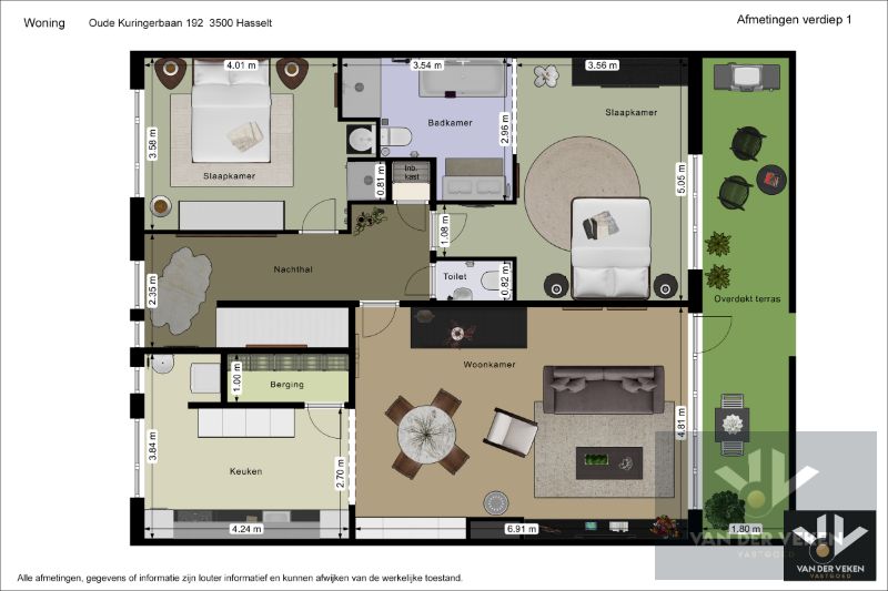 Energiezuinige, instapklare en ruime praktijkwoning met ideale ligging, tal van mogelijkheden en dubbele garage foto 22