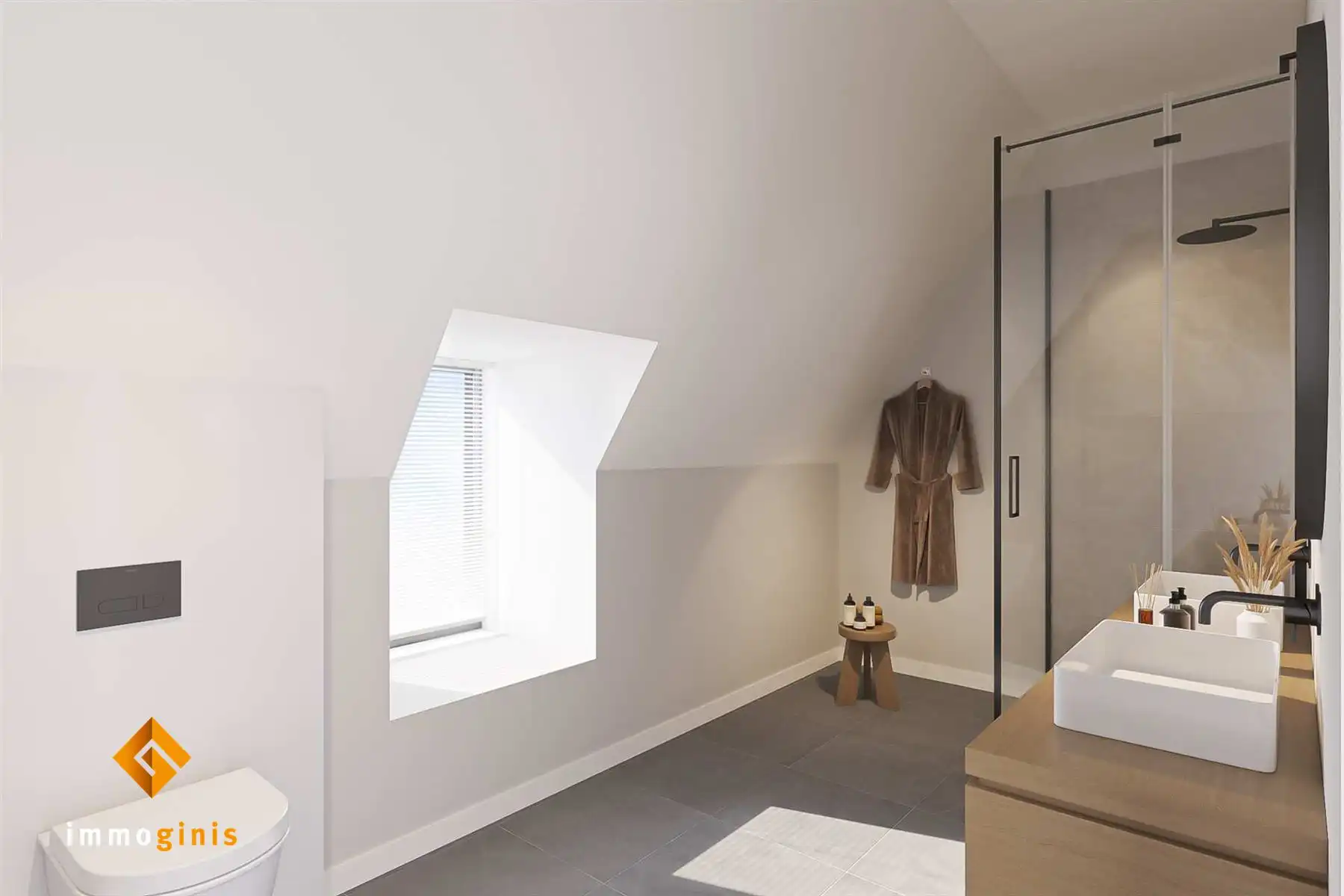 PENTHOUSE (derde verdieping) met 3 slaapkamers en terras van 32,57m²!  foto 5