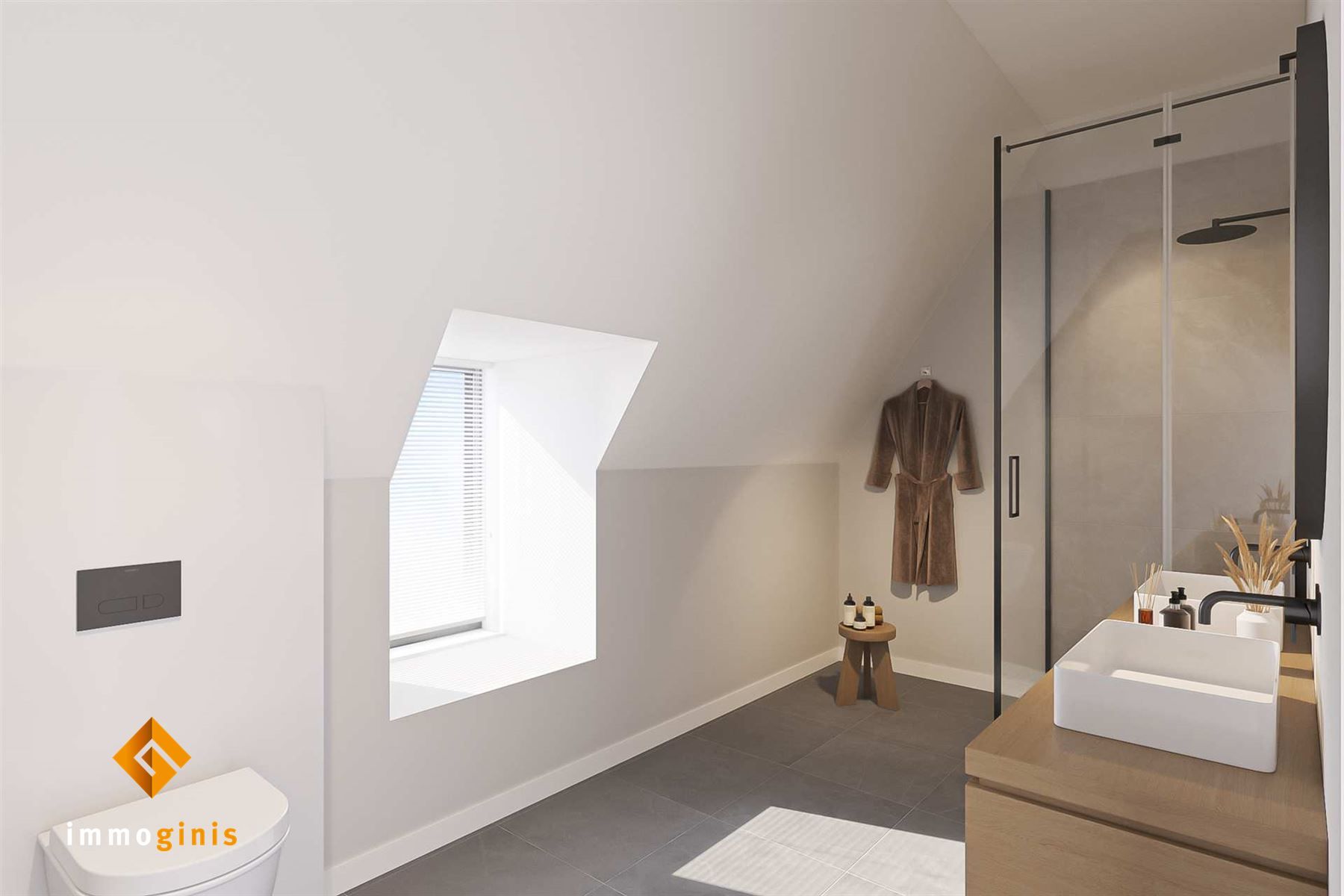 PENTHOUSE (derde verdieping) met 3 slaapkamers en terras van 32,57m²!  foto 5