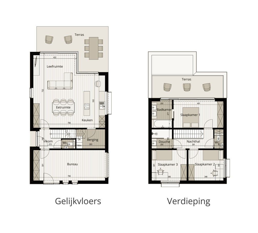Vrijstaande BEN nieuwbouwwoning te koop foto 3