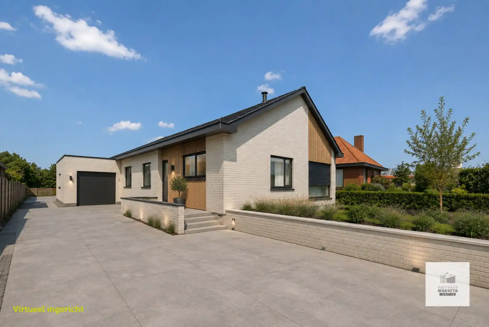 Te renoveren gelijkvloerse woning met  3slpk, garage, tuin op 1290m2 foto 4