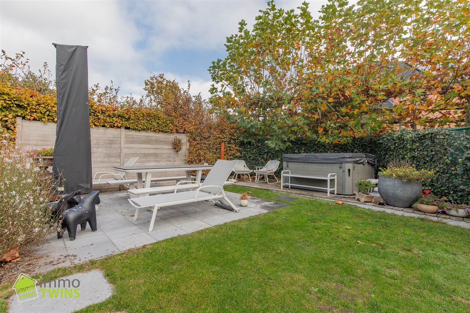 Gezellige open bebouwing met garage, tuin en oprit te Grembergen foto 24