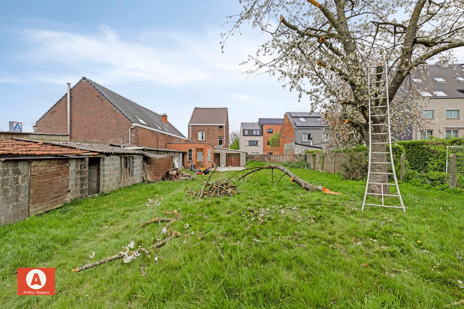 Projectgrond: 4/5 appartementen of gezinswoning met tuin. foto 31