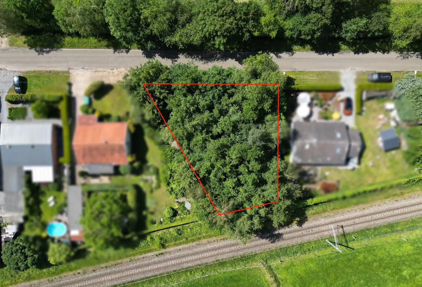 Bouwgrond in groene omgeving foto 8