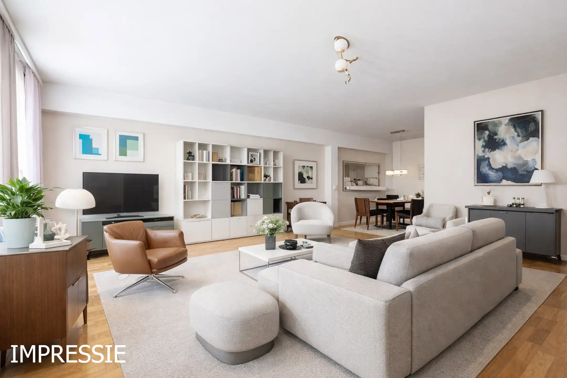 Ruim appartement van ca. 108 m² met 3 slpks in hart Turnhout foto 2