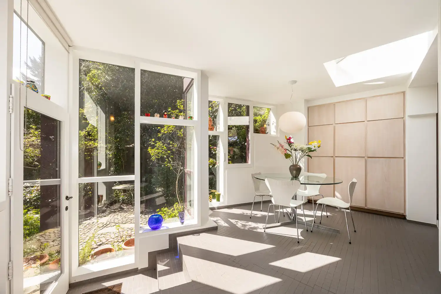 Unieke halfopen parkwoning (230m²) met schitterende Art-déco elementen op toplocatie tegenover het Te Boelaerpark foto 14