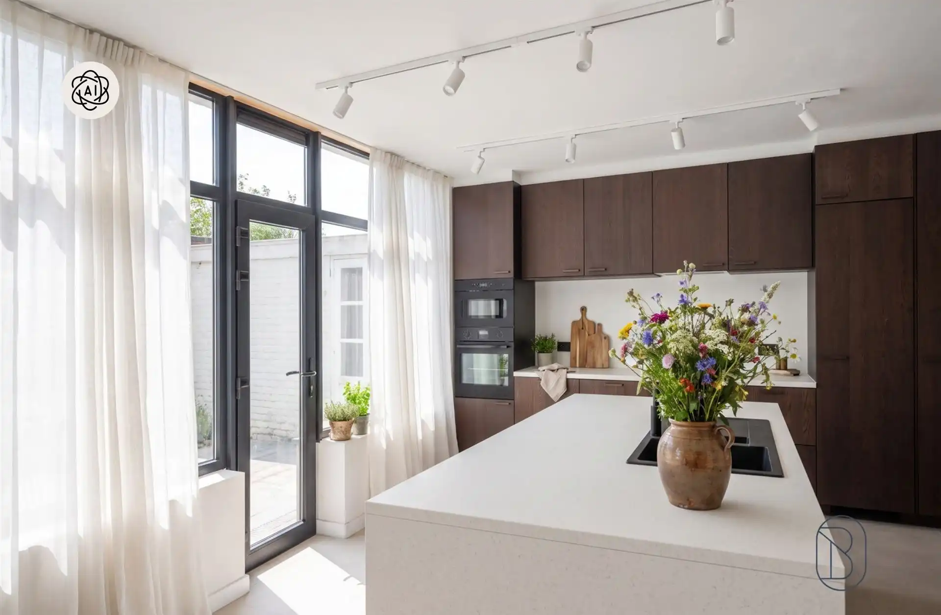 Tof gerenoveerde woning met mooie tuin, pal in het centrum! foto 4