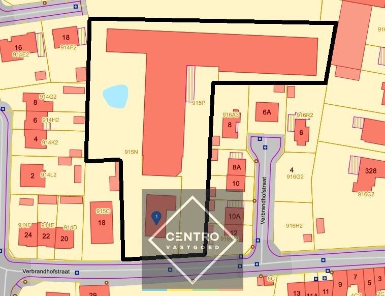 Instapklaar BEDRIJFSGEBOUW bestaande uit geïsoleerde MAGAZIJNEN met laadkade (ca. 2.539m²), KANTOREN (ca. 344 m²) én alleenstaande WONING. Op bedrijvenzone "Hoge Barriere" te Roeselare. foto 22