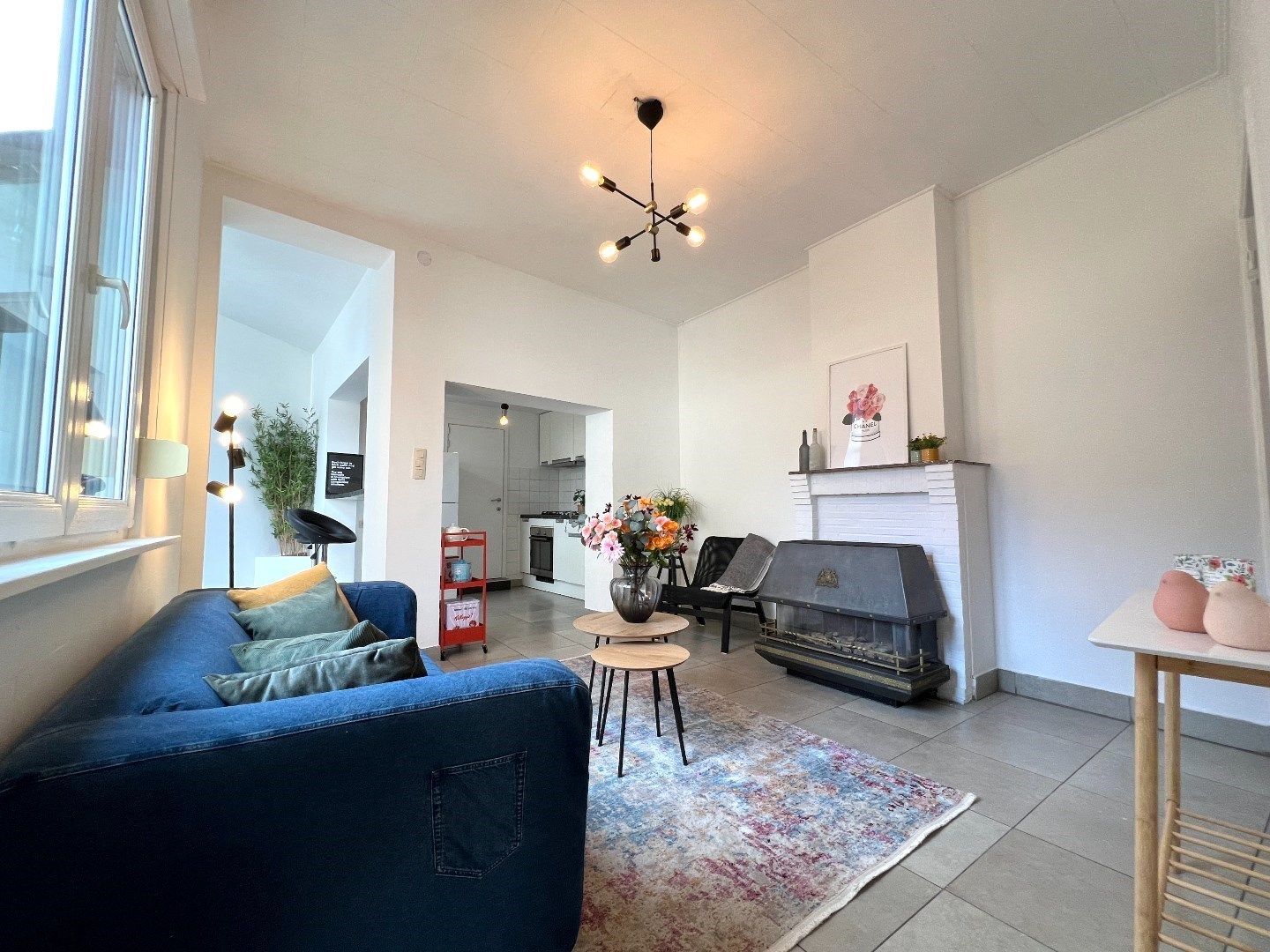 Instapklare rijwoning met tuin en 2 slaapkamers te koop te Harelbeke. foto 4