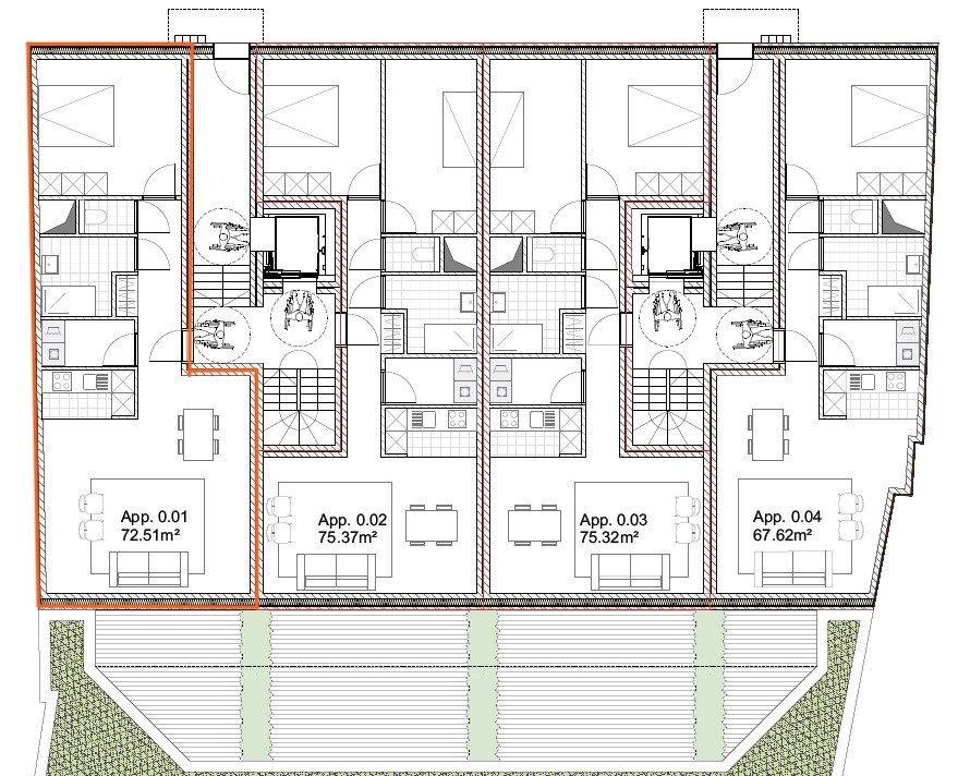 Energiezuinig nieuwbouwappartement met één slaapkamer in Lokeren foto 4