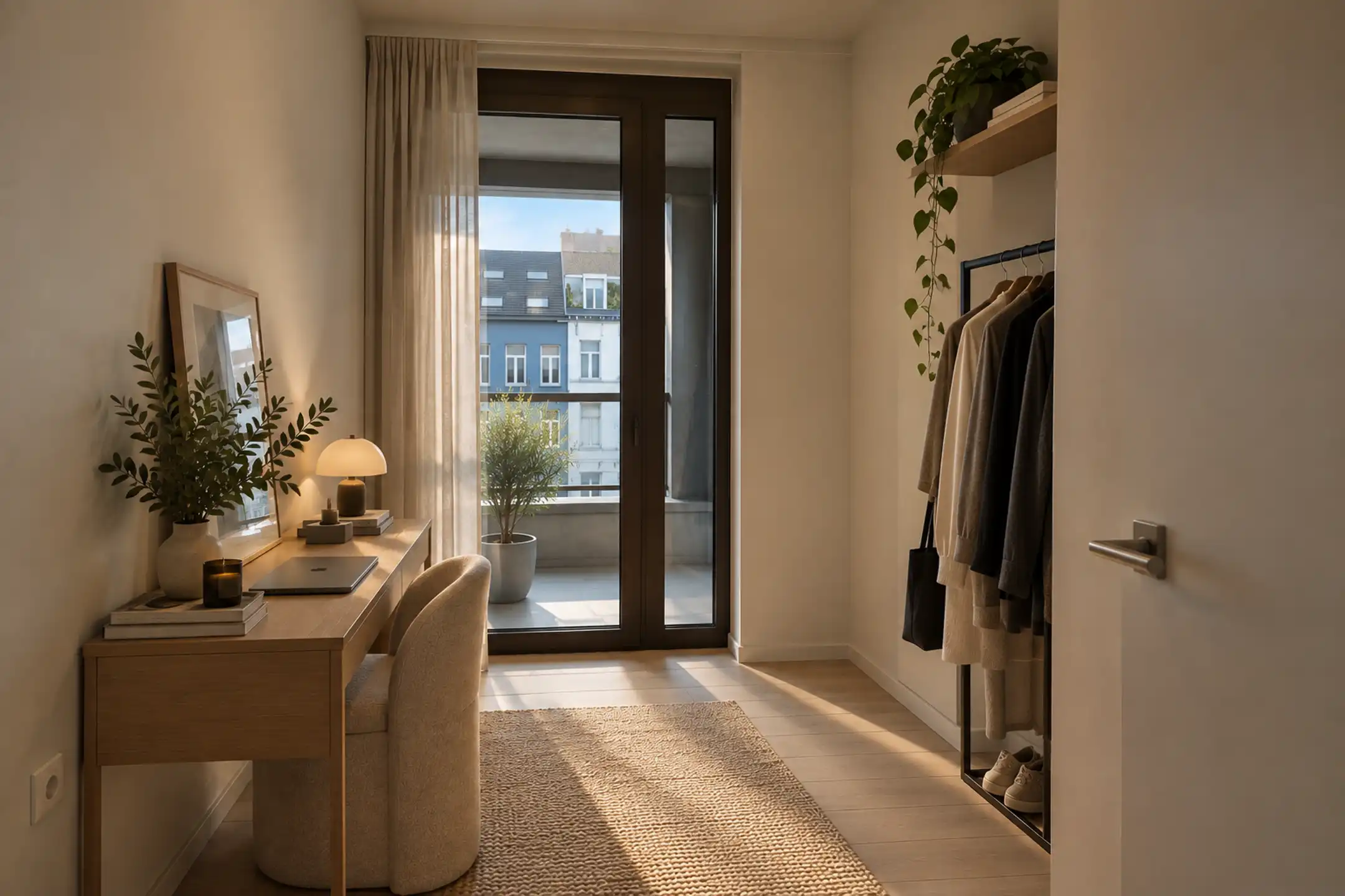 ANTWERPEN - appartement met terras en mooi uitzicht  foto 9