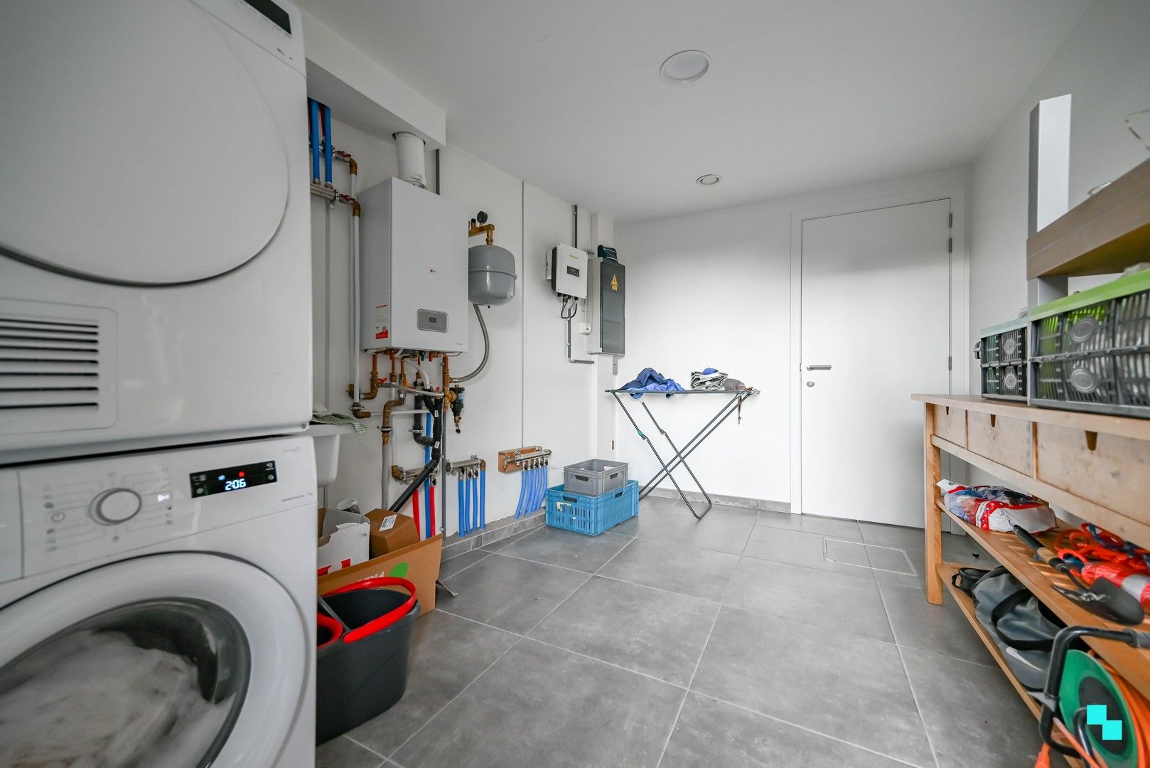 Energiezuinige woning met 2 slaapkamers & garagebox nabij centrum Izegem foto 19