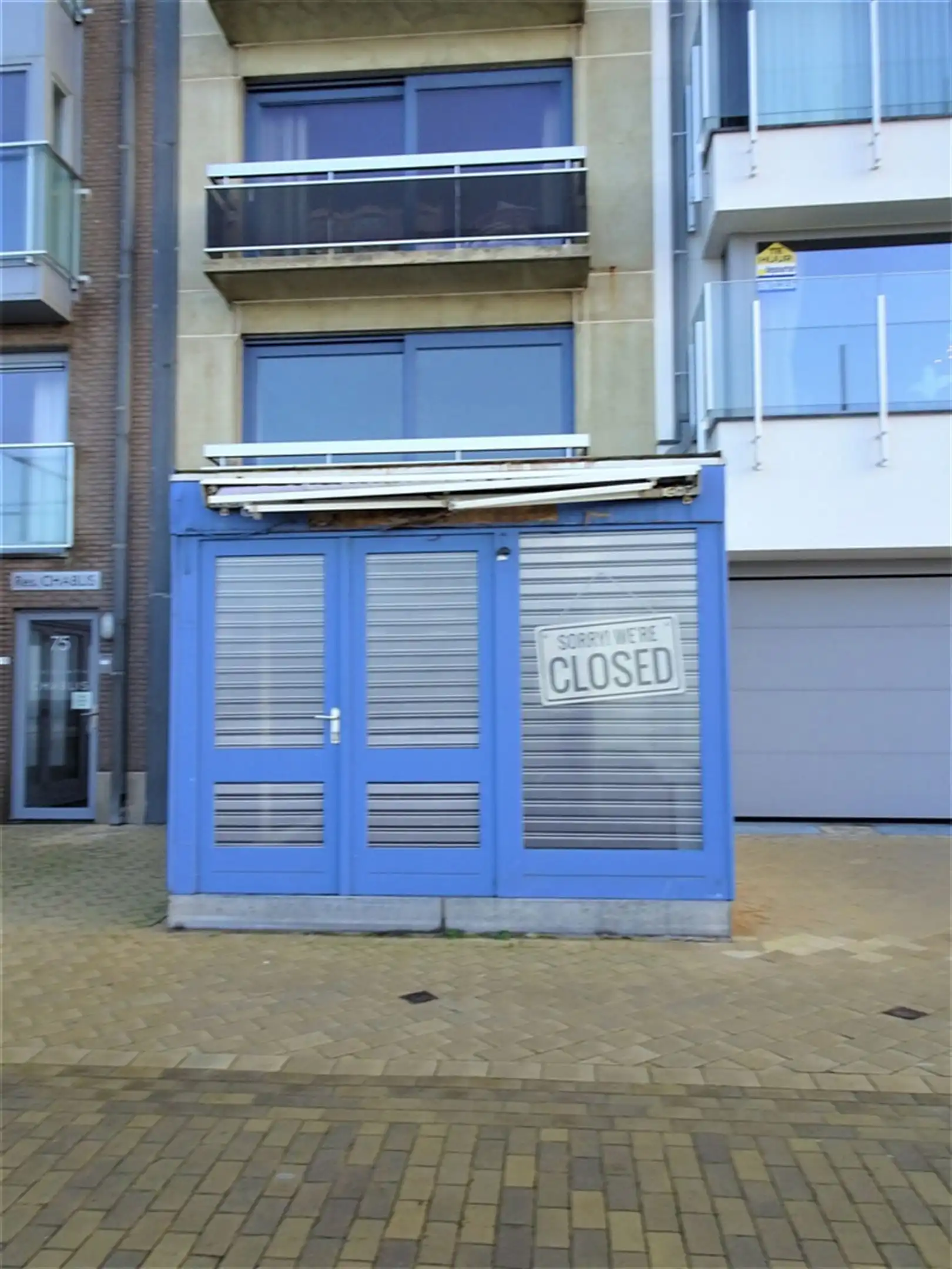 handelspand op de zeedijk van Middelkerke foto {{pictureIndex}}