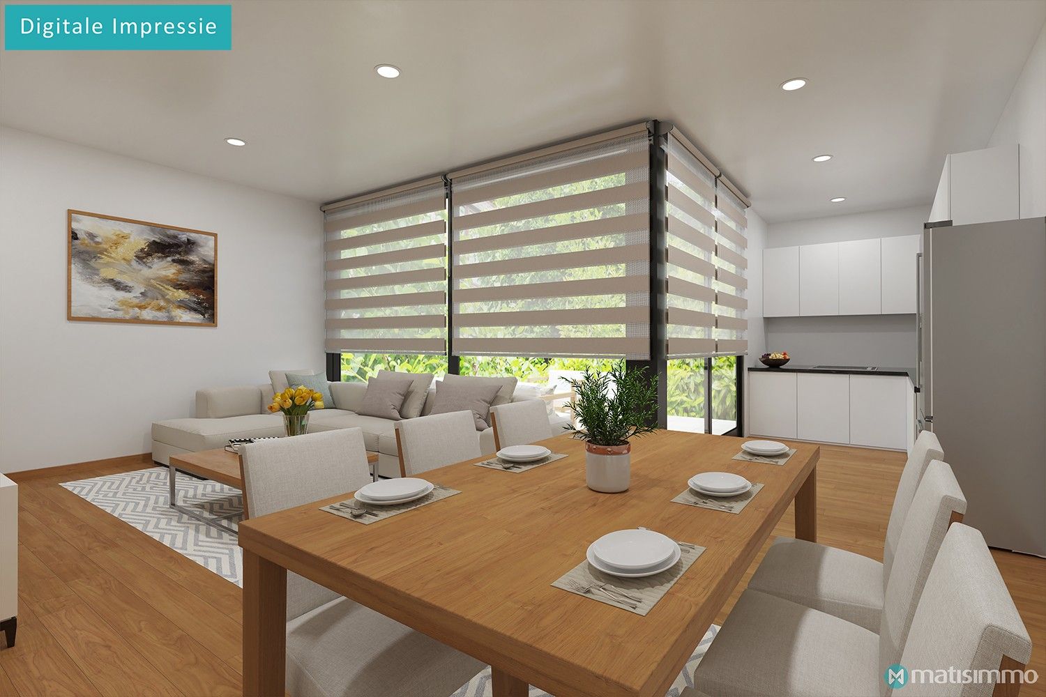 GOED GELEGEN PROJECT VOOR 3 APPARTEMENTEN + 6 AUTOSTAANPLAATSEN IN CENTRUM BILZEN foto 22