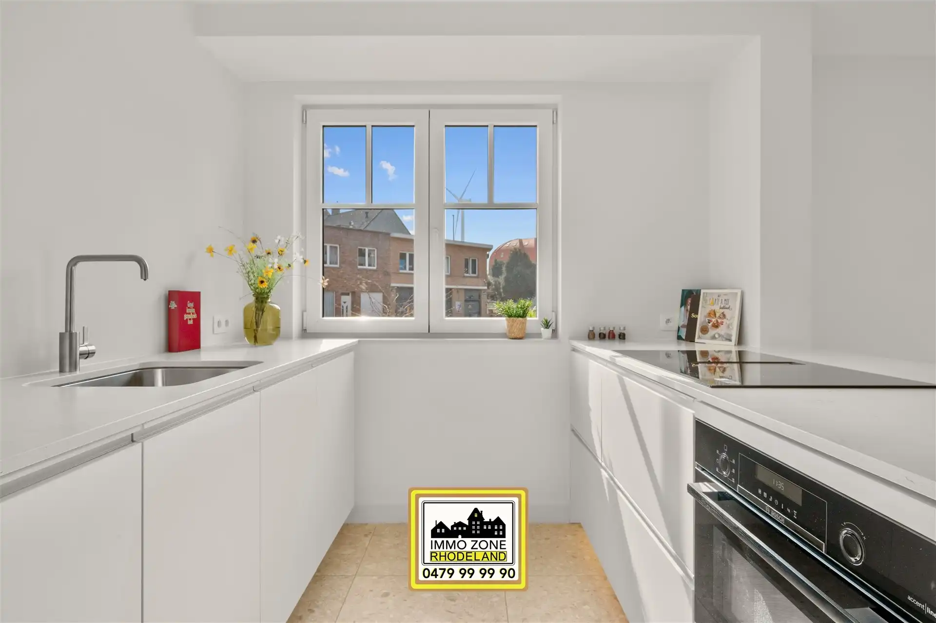 Prachtig gelijkvloers hoekappartement met 2 slpks foto 21