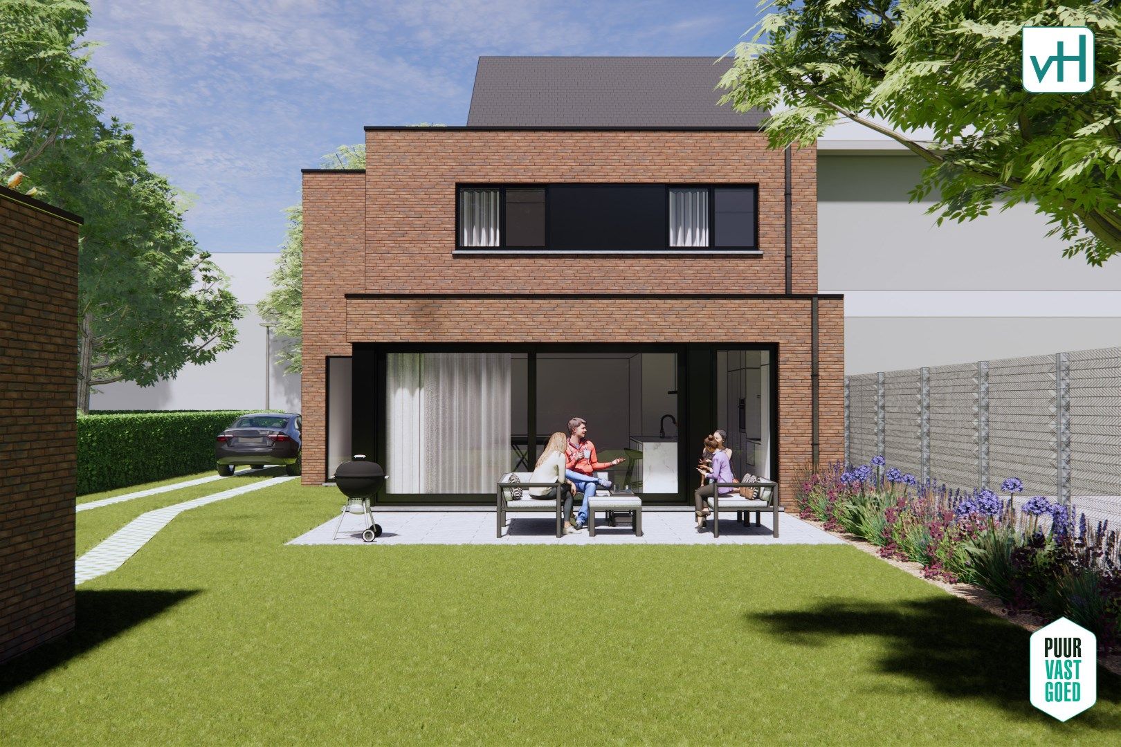 Super energiezuinige(BEN!), ruime half open woning met grote zonnige tuin nabij de Dampoort! foto 1