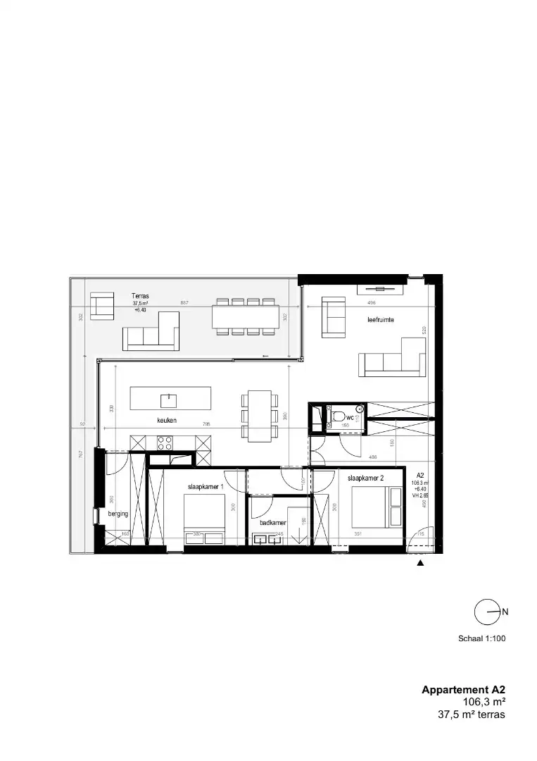 Appartement op de tweede verdieping foto 4