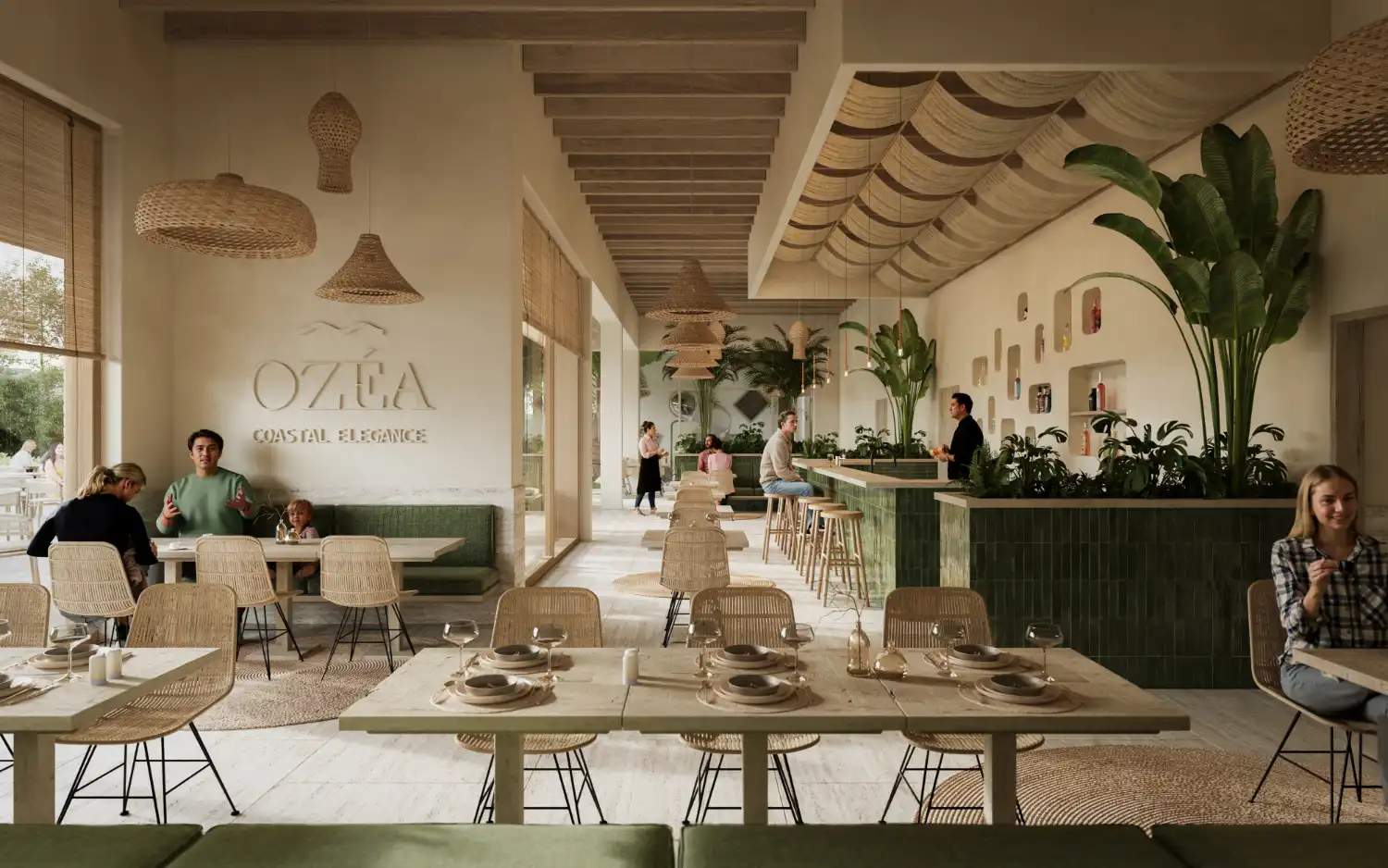 Nieuwbouwproject met vakantiewoningen en appartementen in een groene omgeving. foto 11