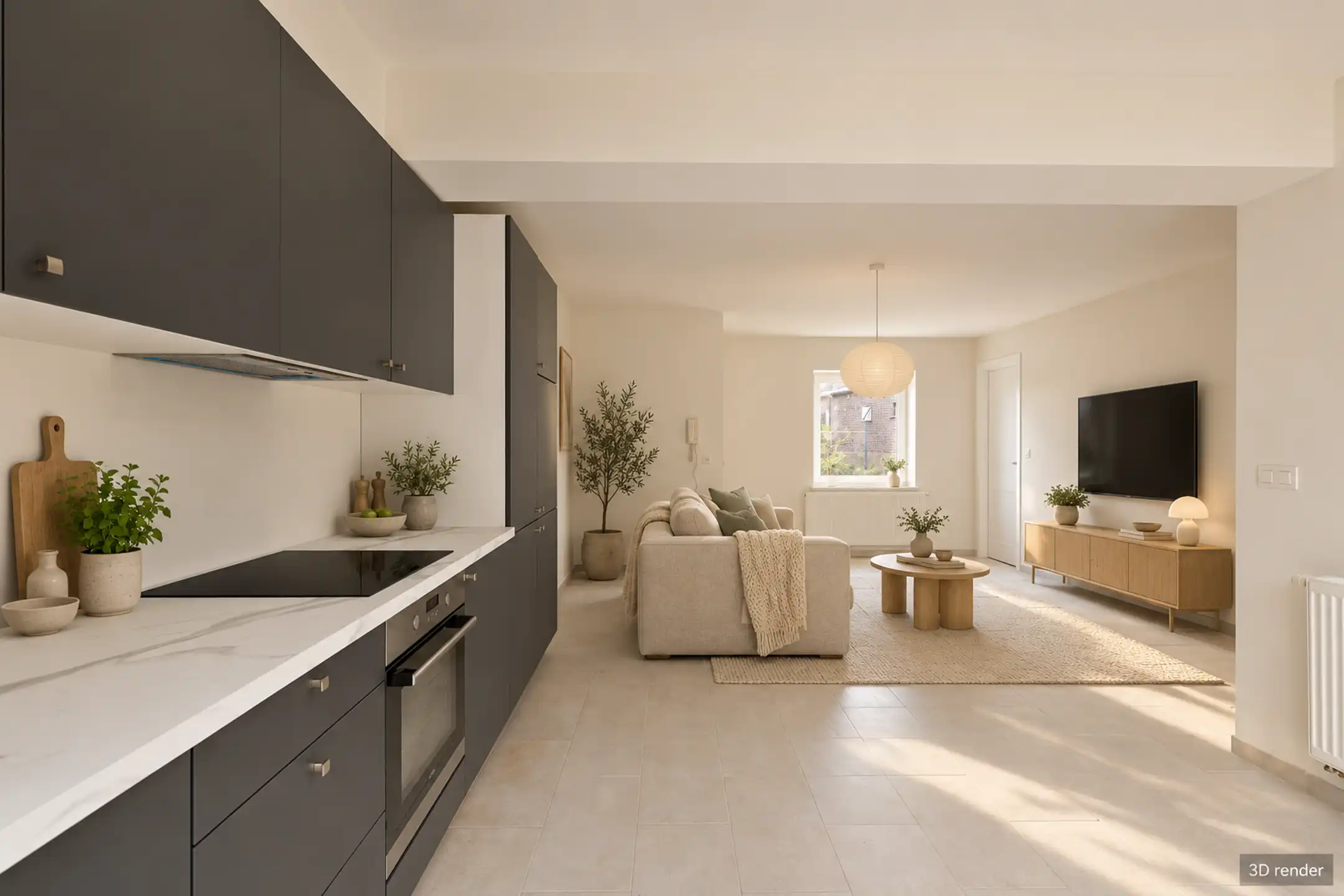 Volledig gerenoveerd duplex met terras foto 6