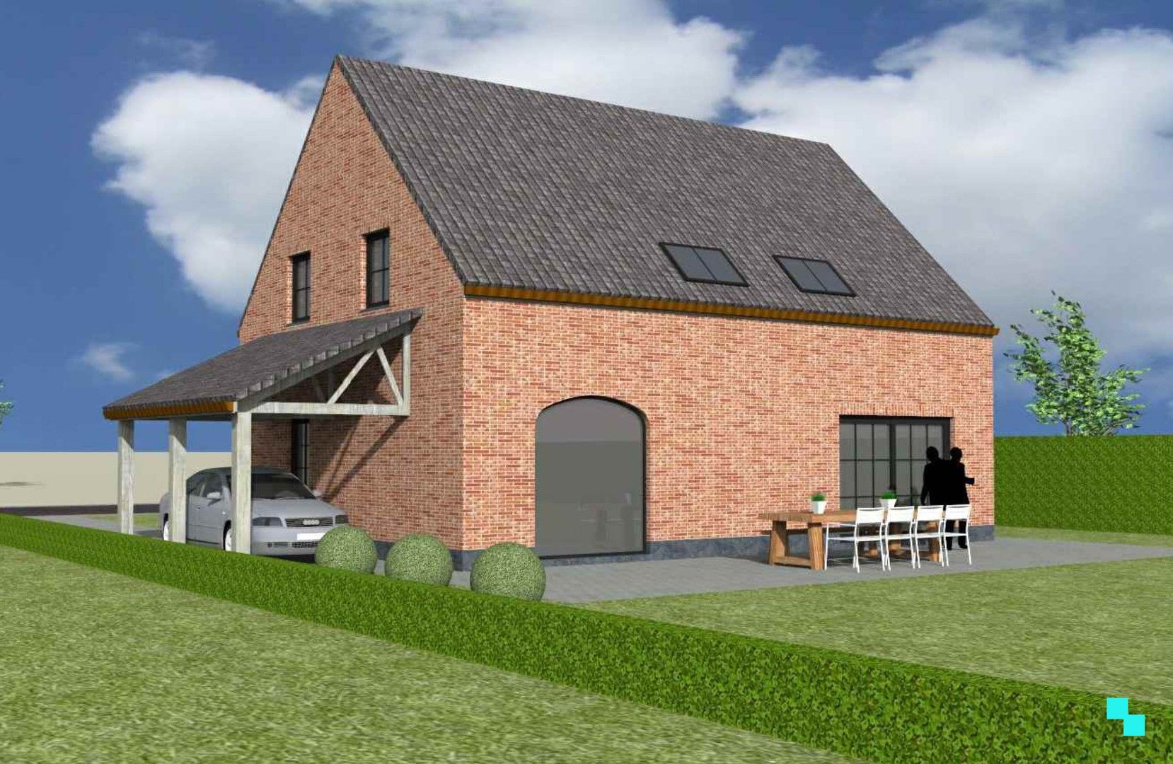 Exclusieve bouwgrond voor Villabouw in Wielsbeke foto 2