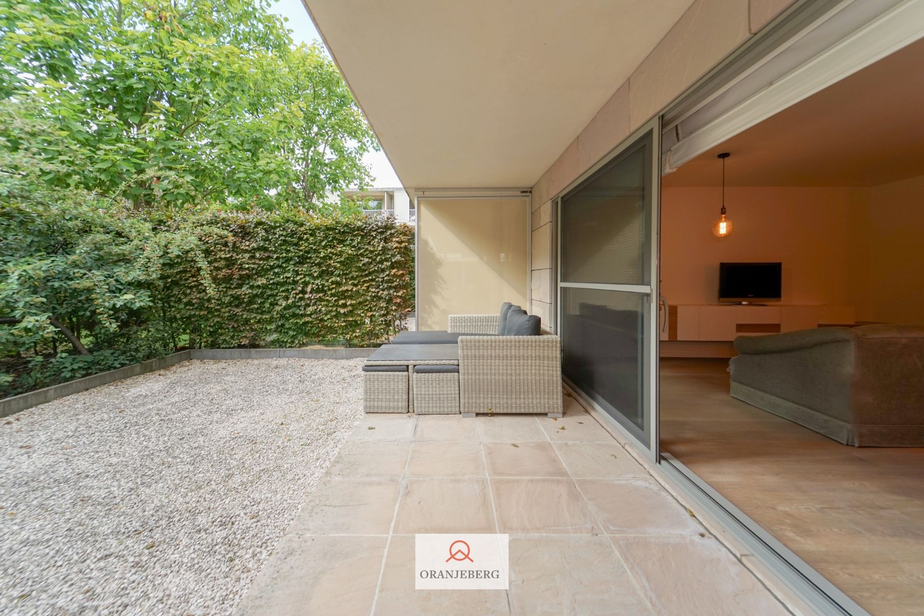 Modern gelijkvloers 2 slpk appartement met groot terras rustig gelegen in centrum Gent foto 22