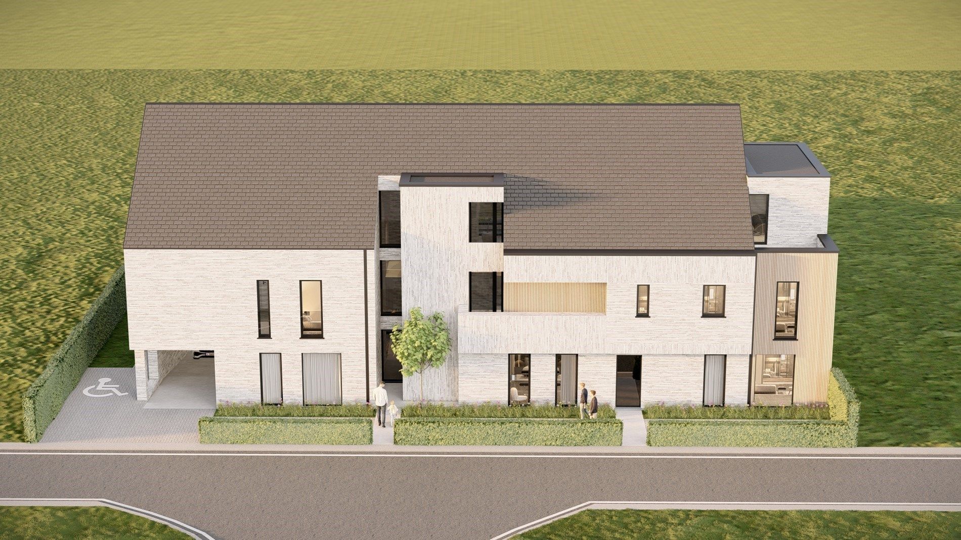 Stijlvol nieuwbouw appartement met 1 slaapkamer en terras foto 8