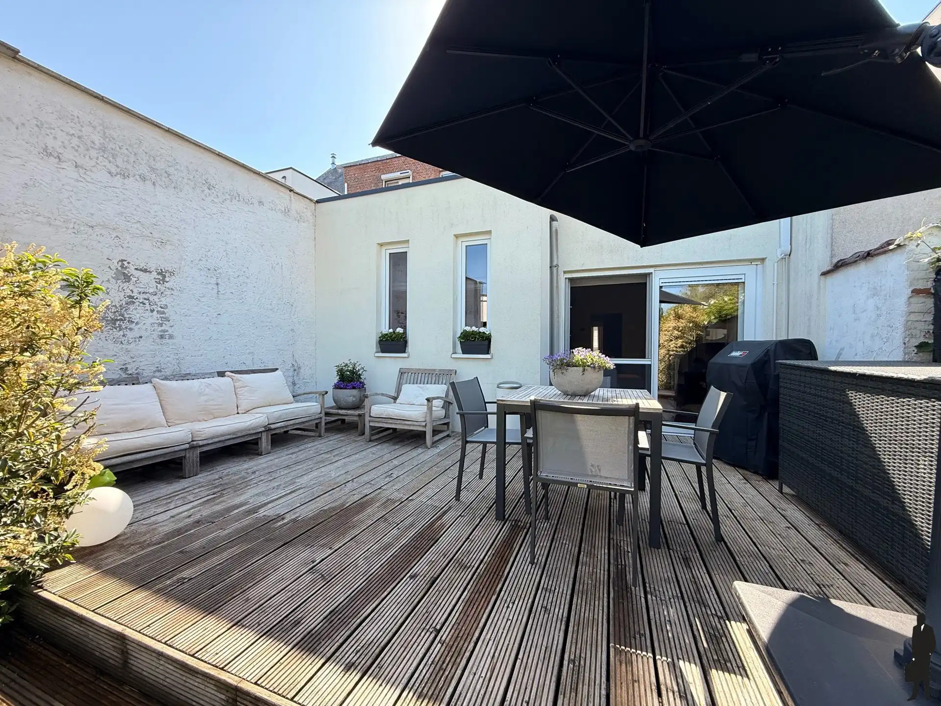 Glv app met 2 slk en mooie tuin en terras nabij centrum Lier foto 3