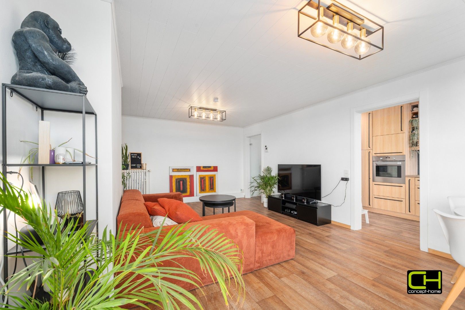 Lichtrijk appartement met 2 slaapkamers en garage te koop in Lievegem foto 2