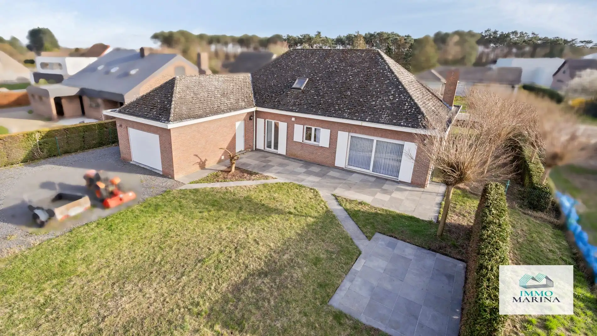 Gelijkvloerse woning met tuin en garage op 15a31ca foto 23