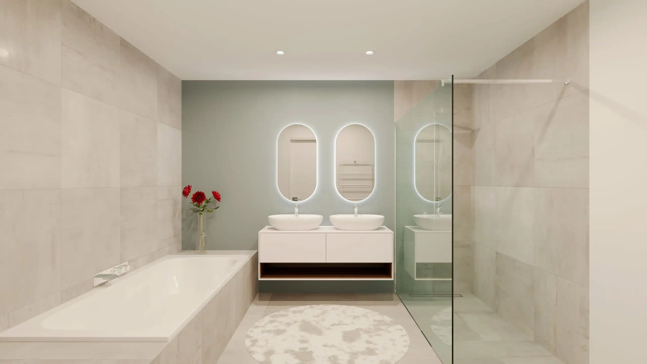 Duplex appartement met drie slaapkamers  foto 13