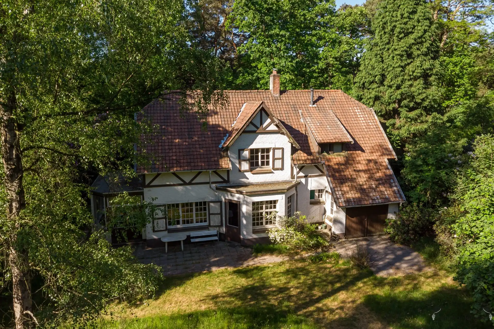 Karaktervolle cottage-villa op een royaal perceel van 8.603 m² in Kapellenbos. foto 26