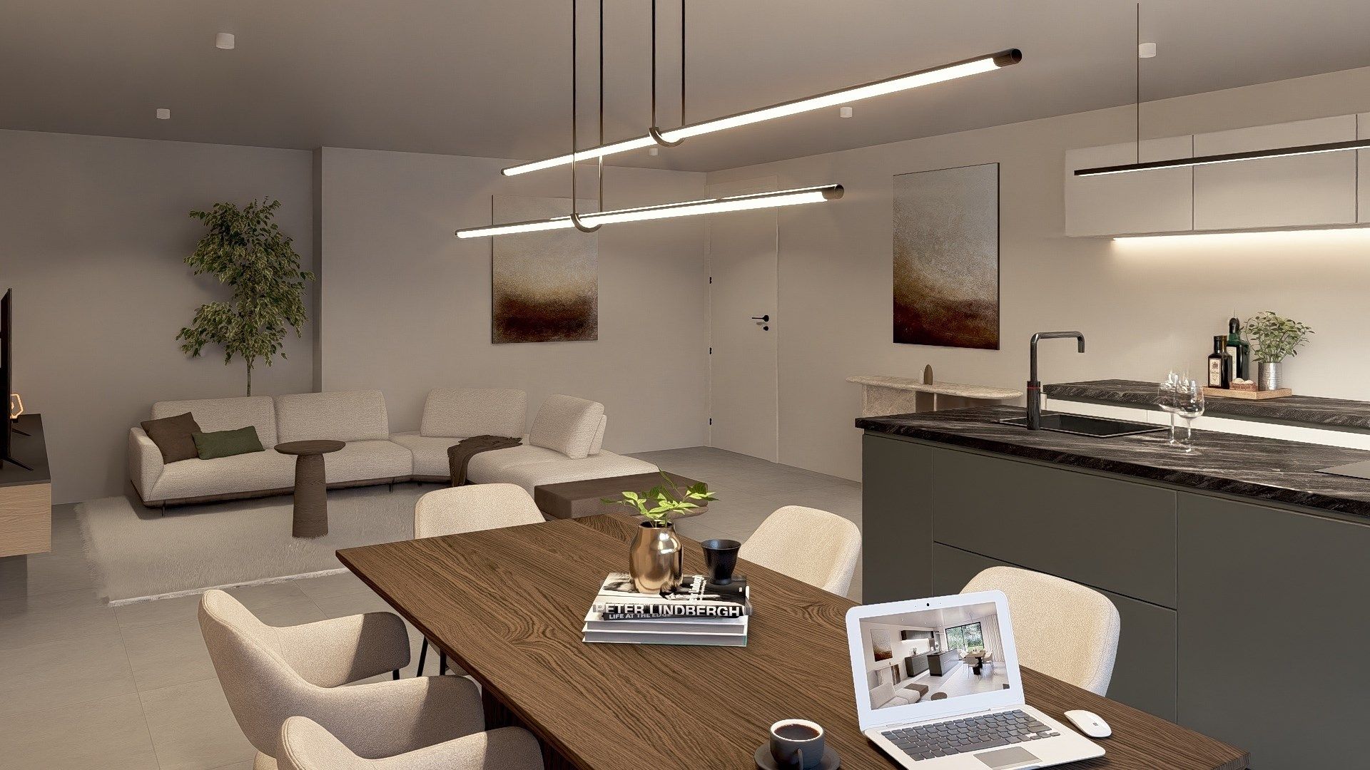 Comfortabel gelijkvloersappartement met 1 slaapkamer + dressing en ruime privé tuin foto 5