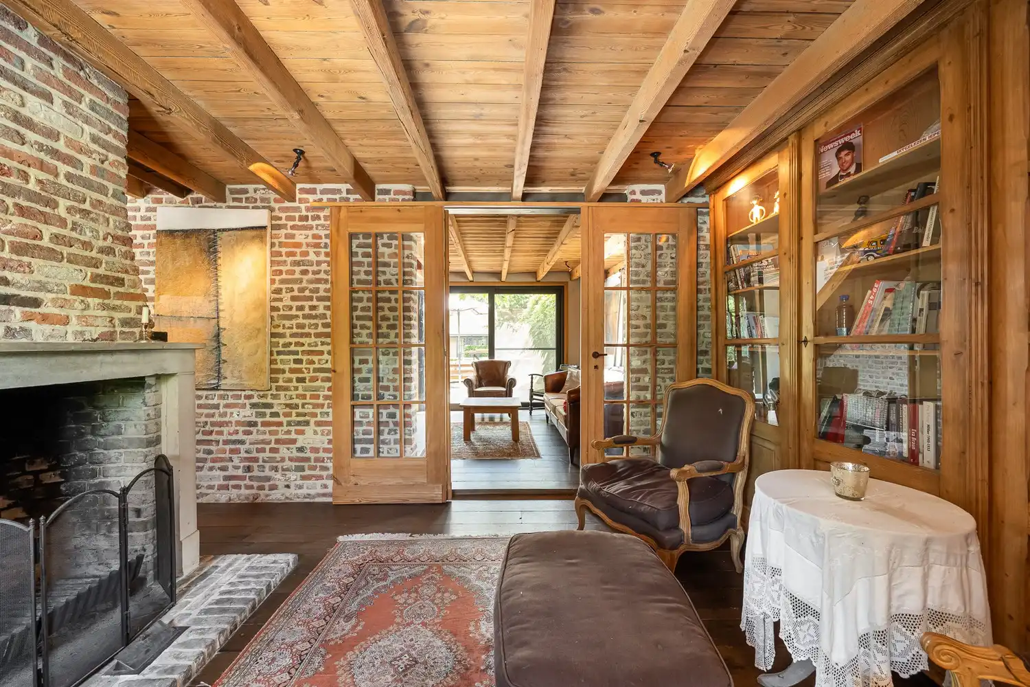 Karaktervolle woning met verwarmd zwembad en poolhouse — Verrebroek foto 18