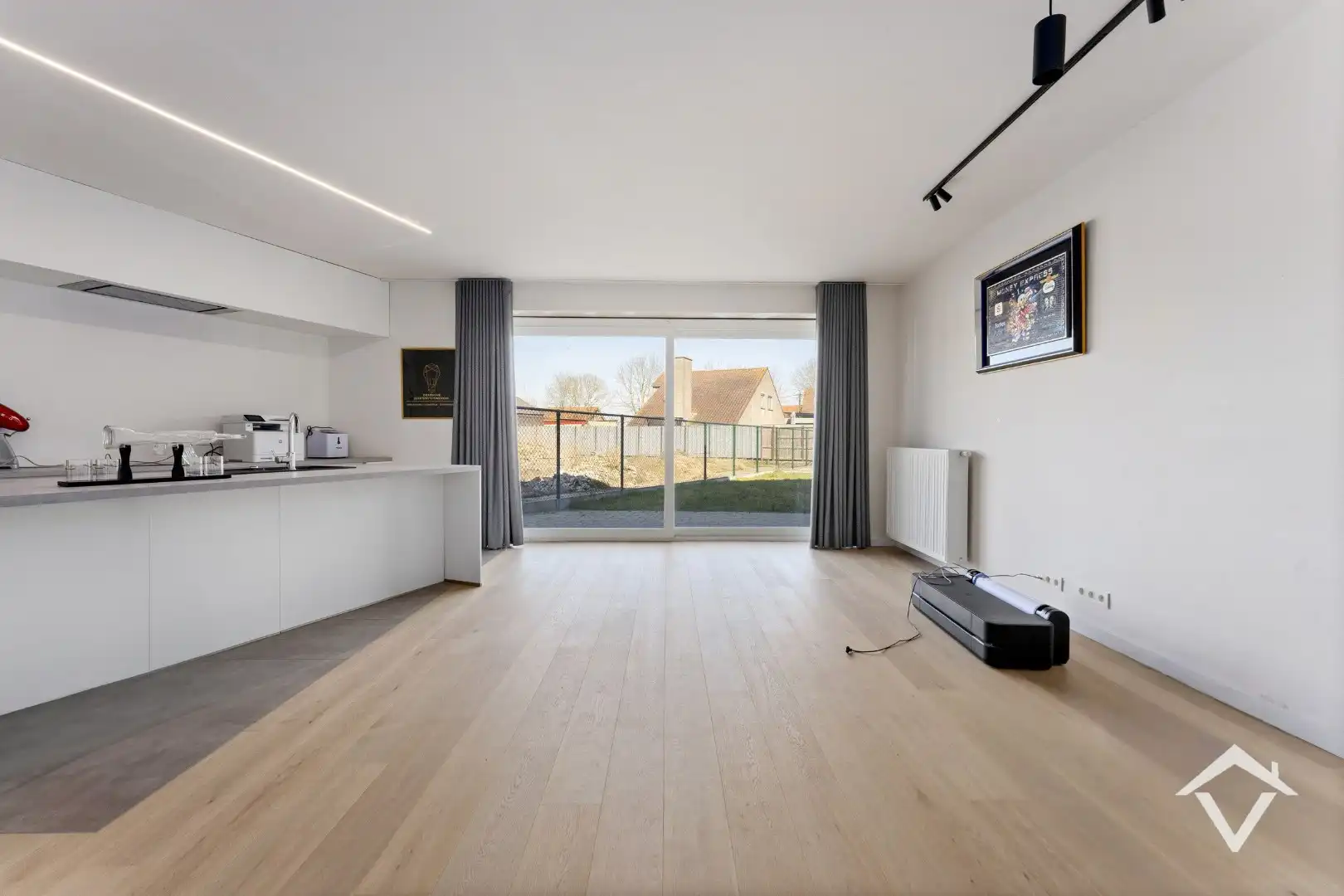 Gelijkvloers appartement met garage te Leke foto 6