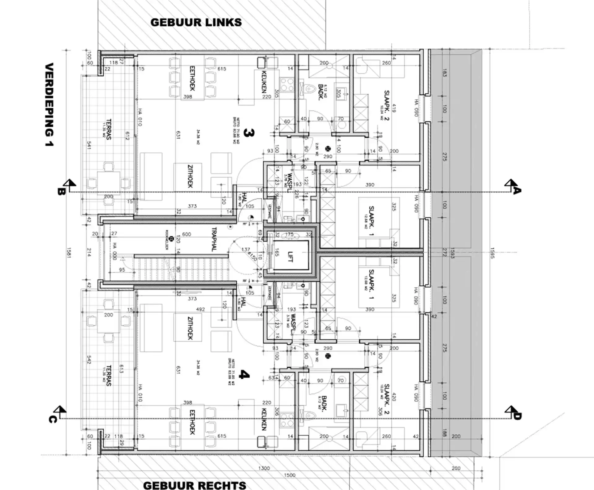 Prachtig luxueus appartement met terras, ondergrondse garage en hoogwaardige technieken op topligging nabij het centrum van Genk foto 17