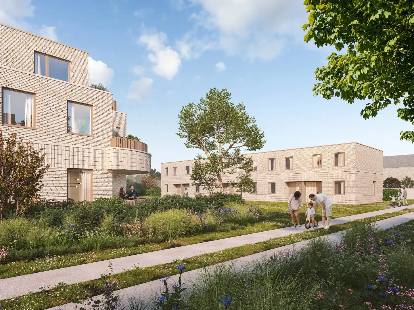 EXCLUSIEF WOONPROJECT IN GROENE ZONE NABIJ SPUIKOM foto {{pictureIndex}}
